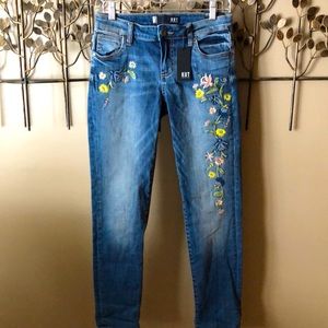 Kut From The Cloth embroidered jeans